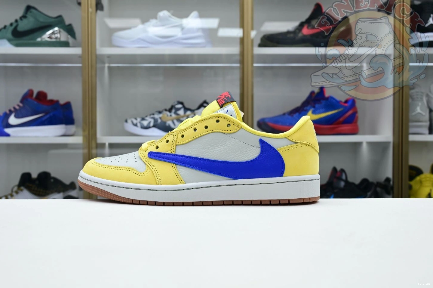 Scott 1Low Jordan Air x Jordan Travis Canary 0904